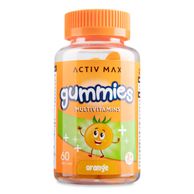 Children's Multivitamin Gummies One A-day Orange Flavour 60 Pack Activ Max